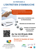Affiche prépa entretien 2026